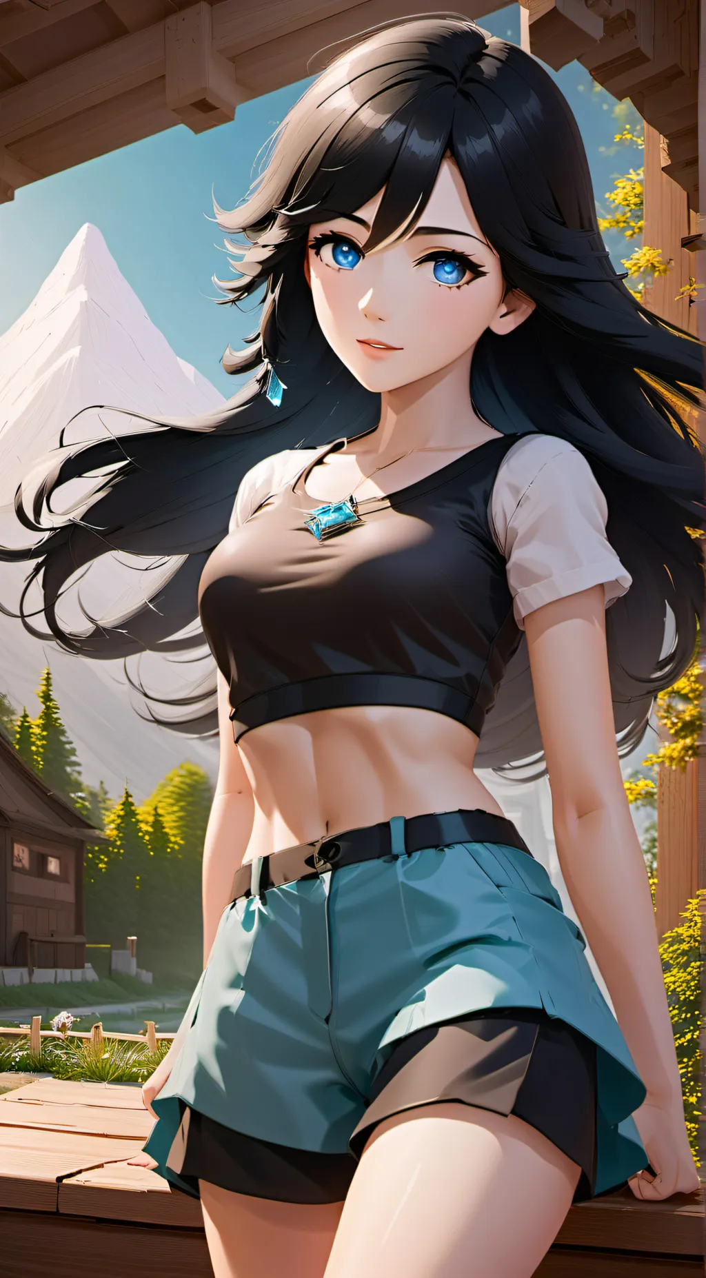 ai character: Daya background