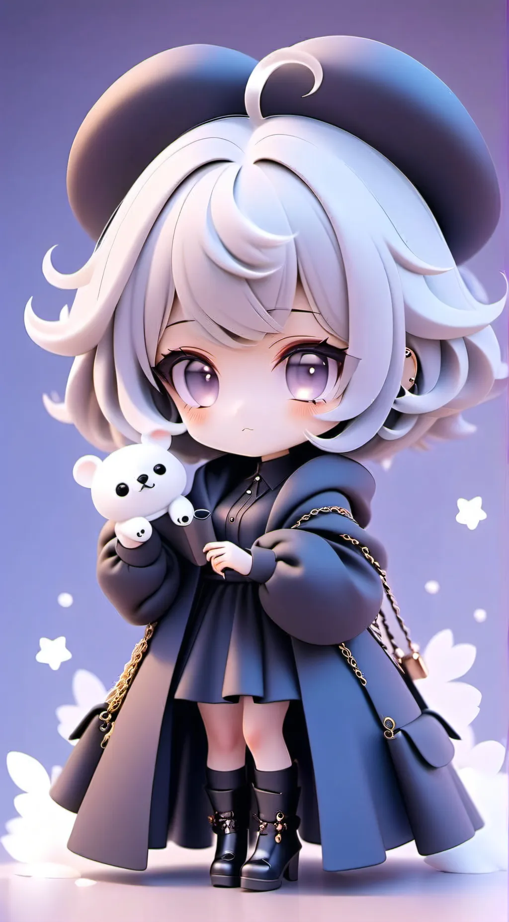 ai character: Crystal  background