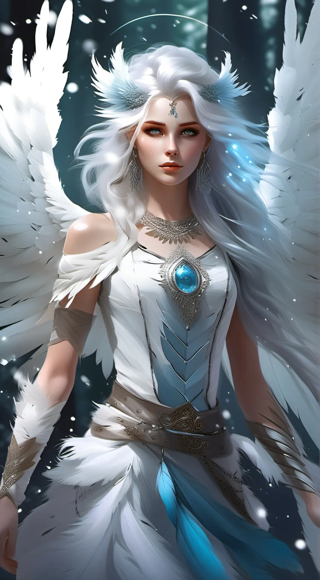 ai character: Luzra Spirit  background