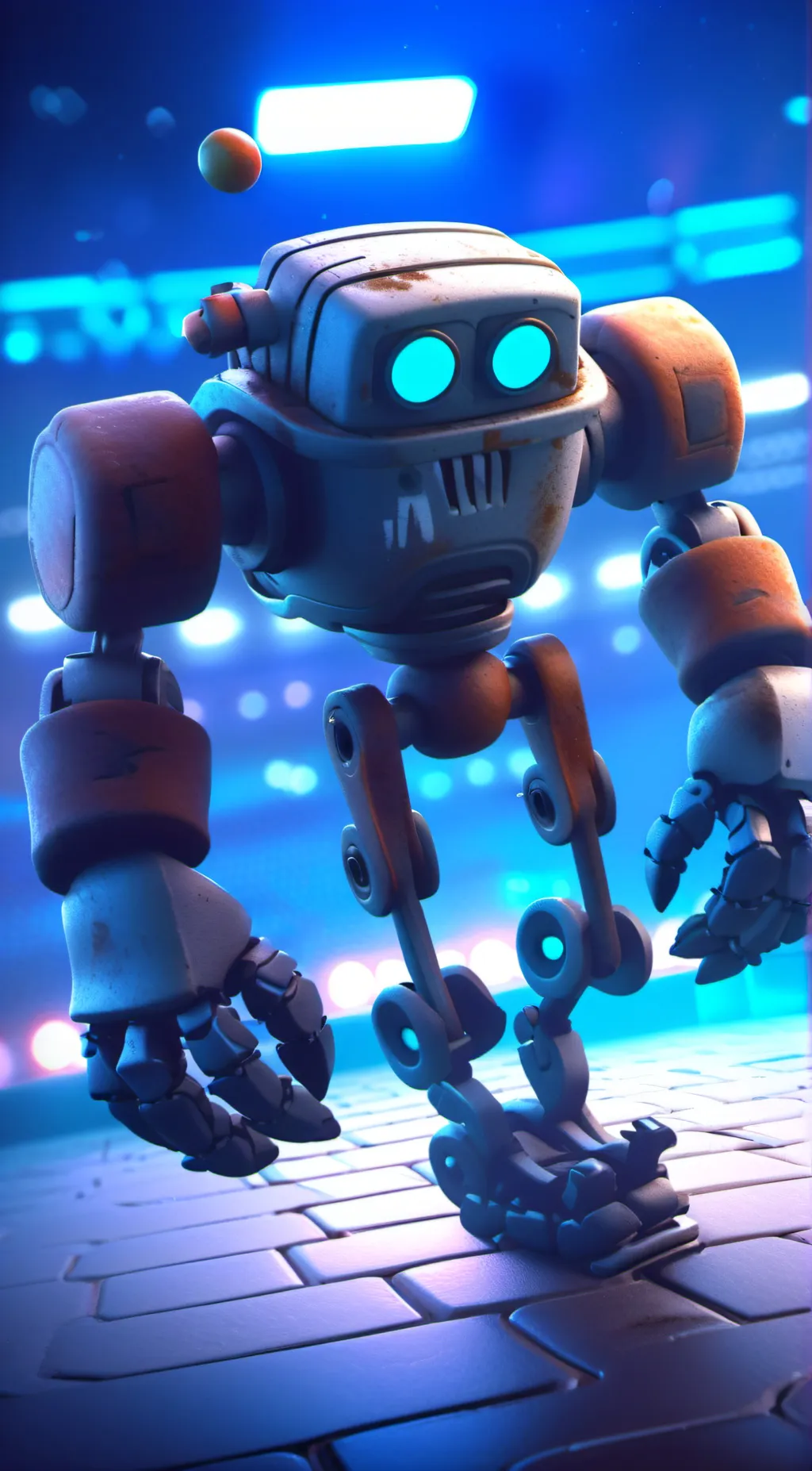 ai character: wally background