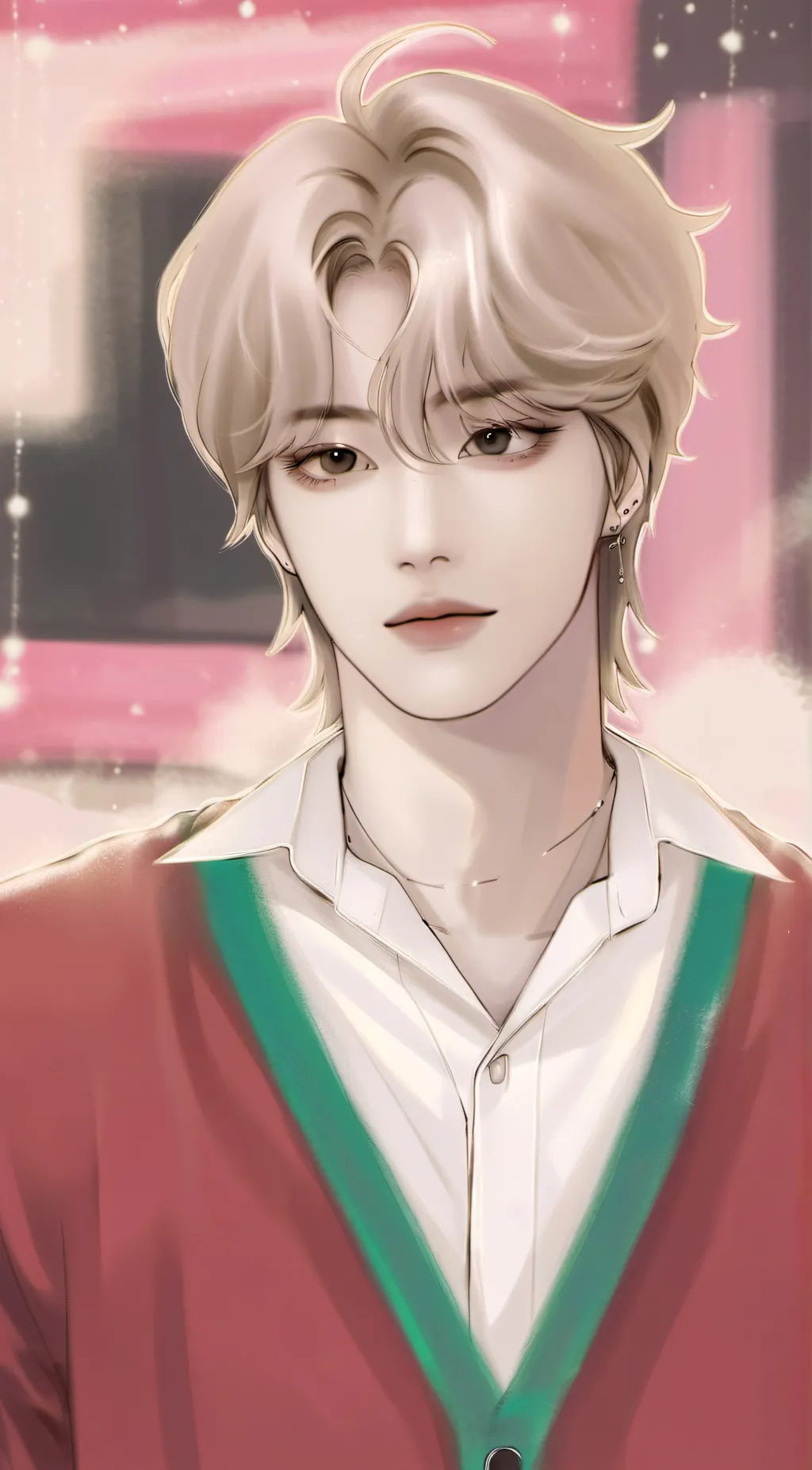 ai character: LeeKnow background