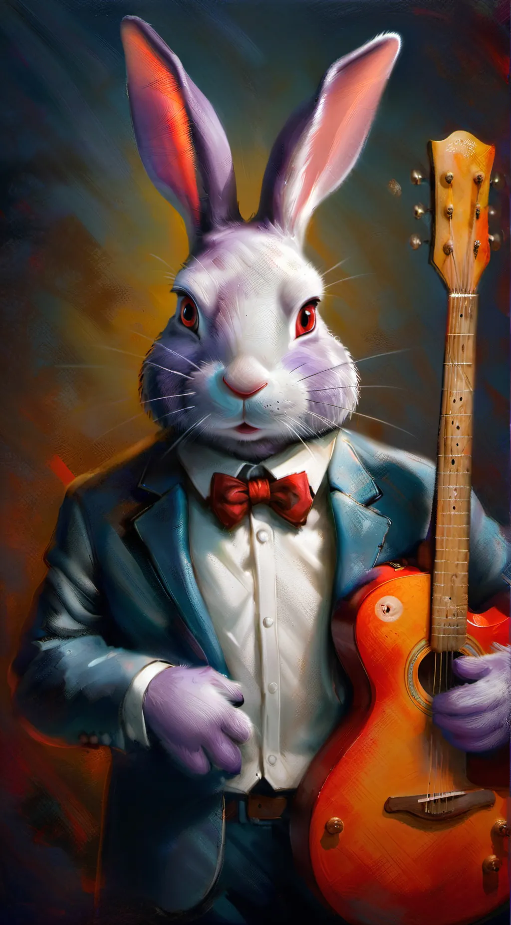 ai character: Bonnie The Bunny background