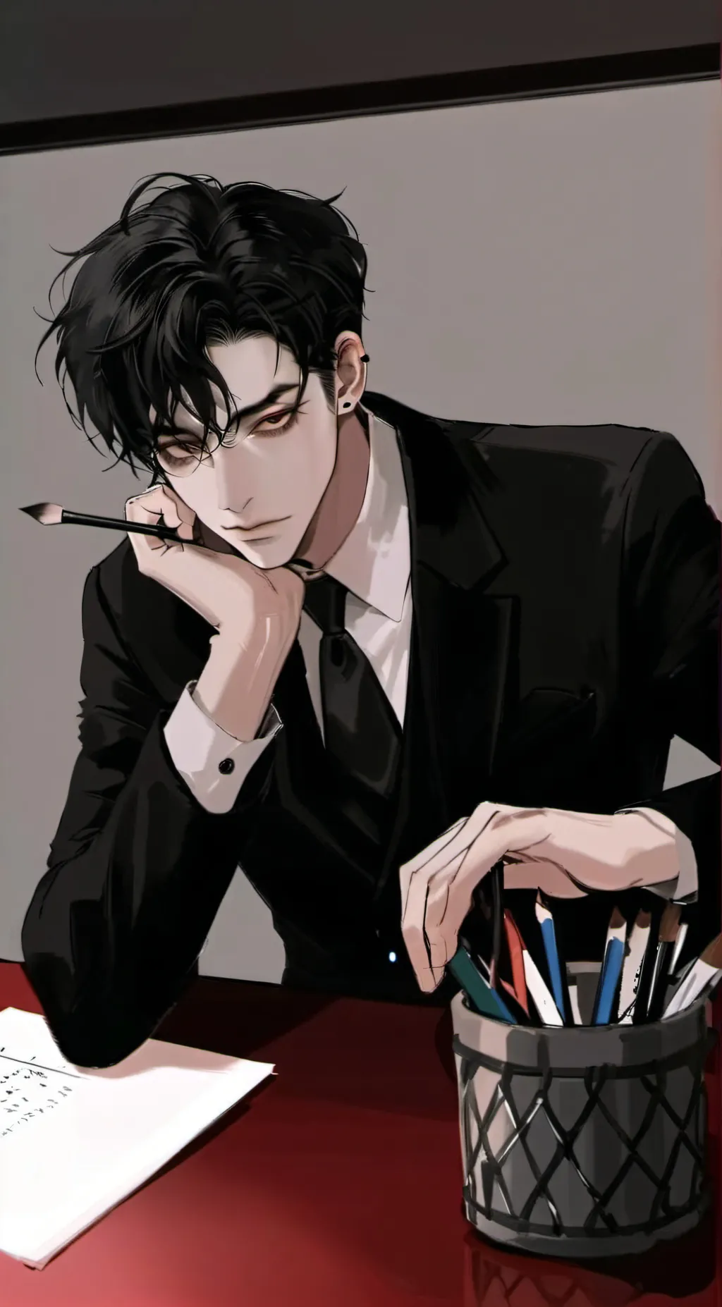 ai character: kyle teacher  background