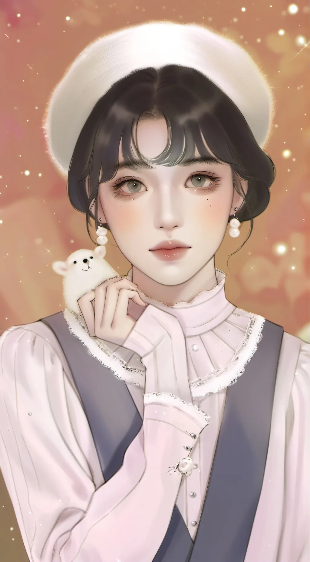 ai character: Aria  background