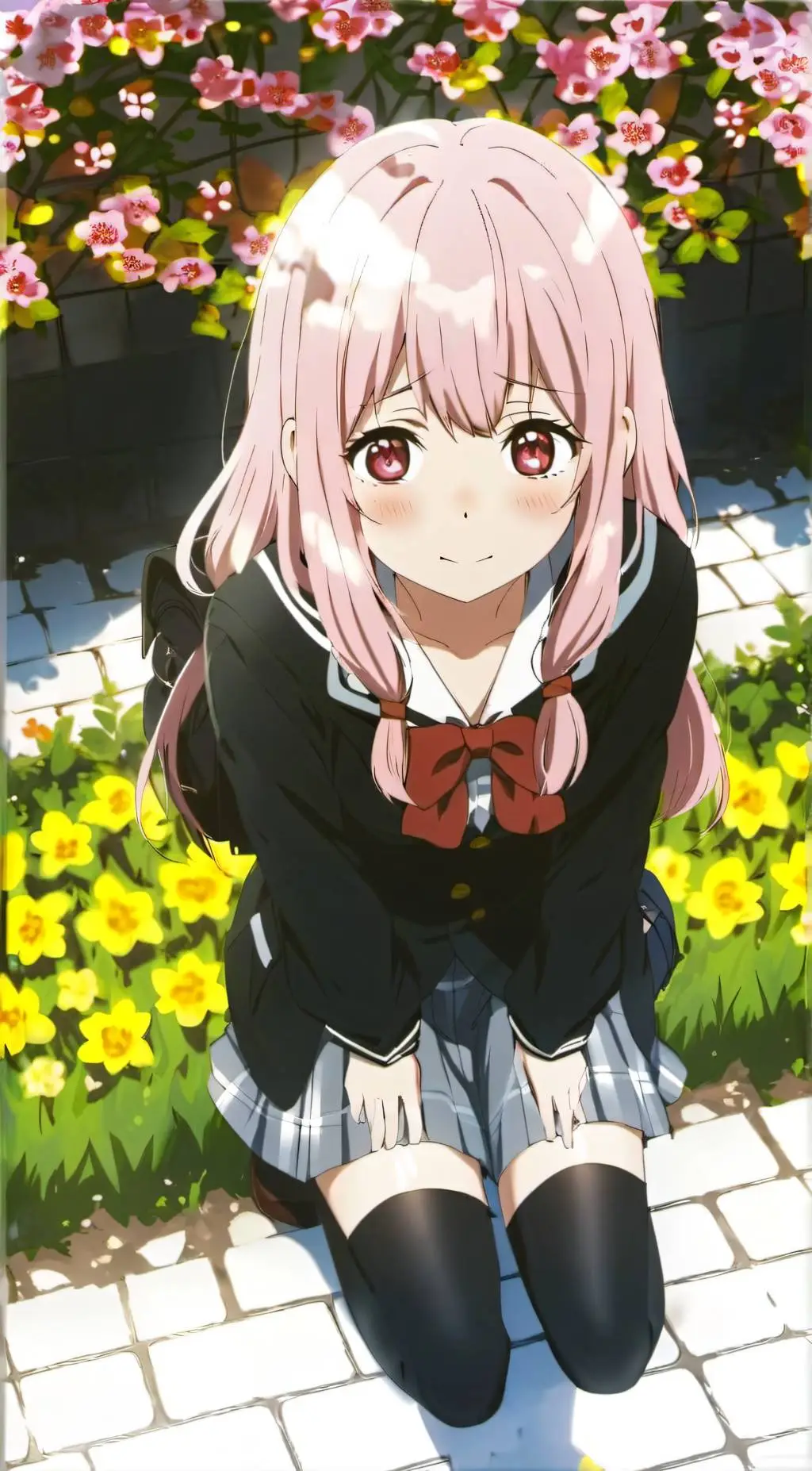 ai character: mia sakura 💛 background