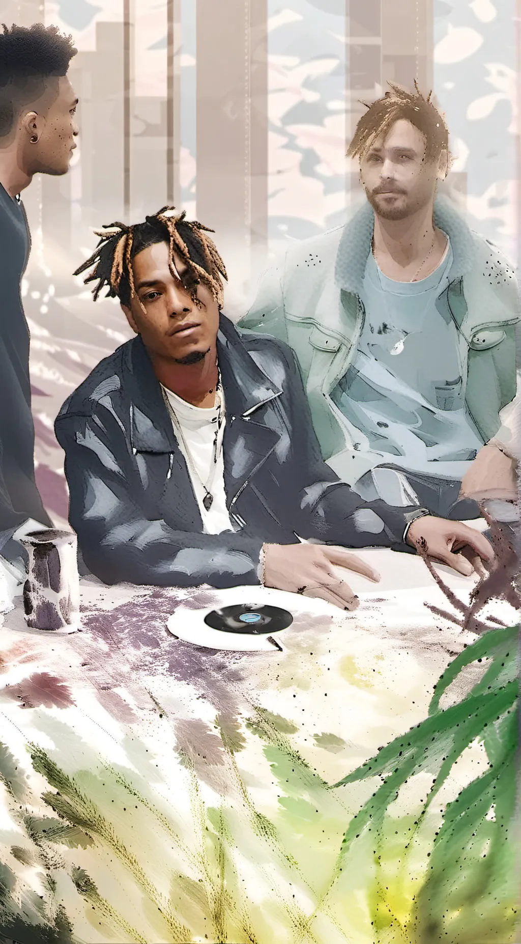 ai character: Xxxtentacion  background