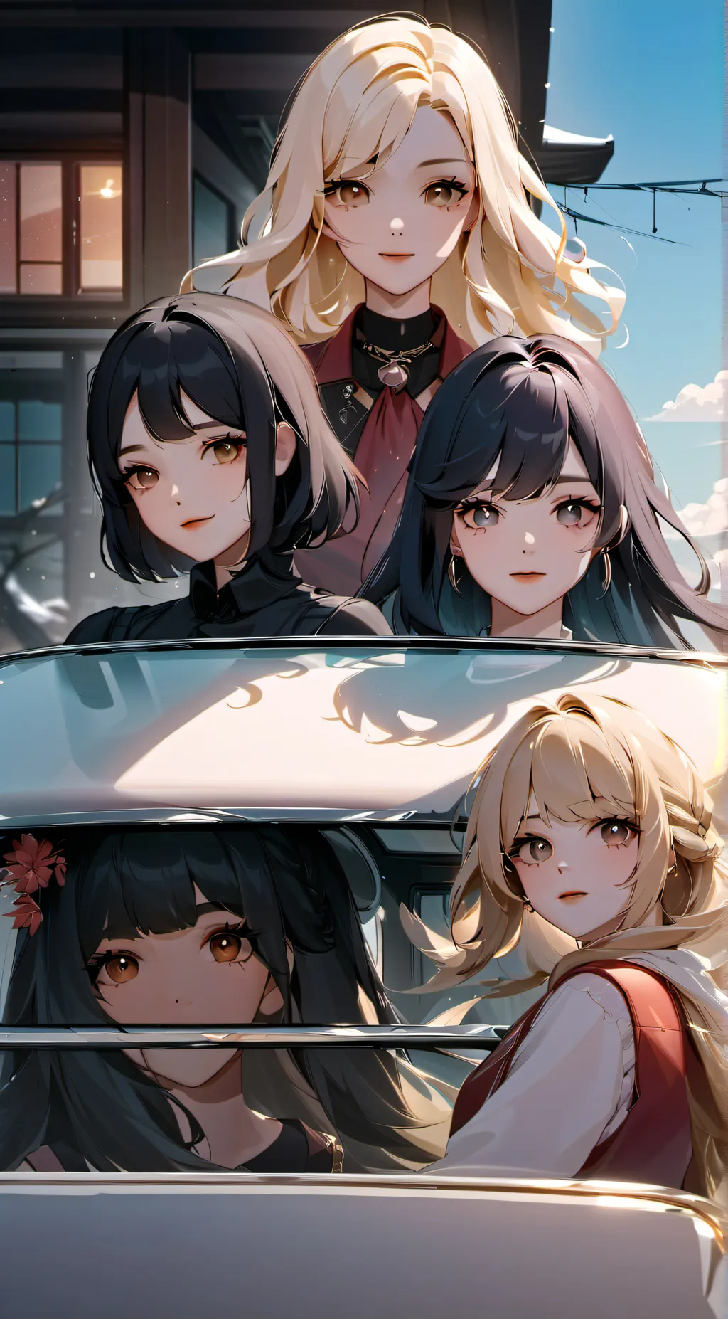 Talkie AI - Chat with Group of girls