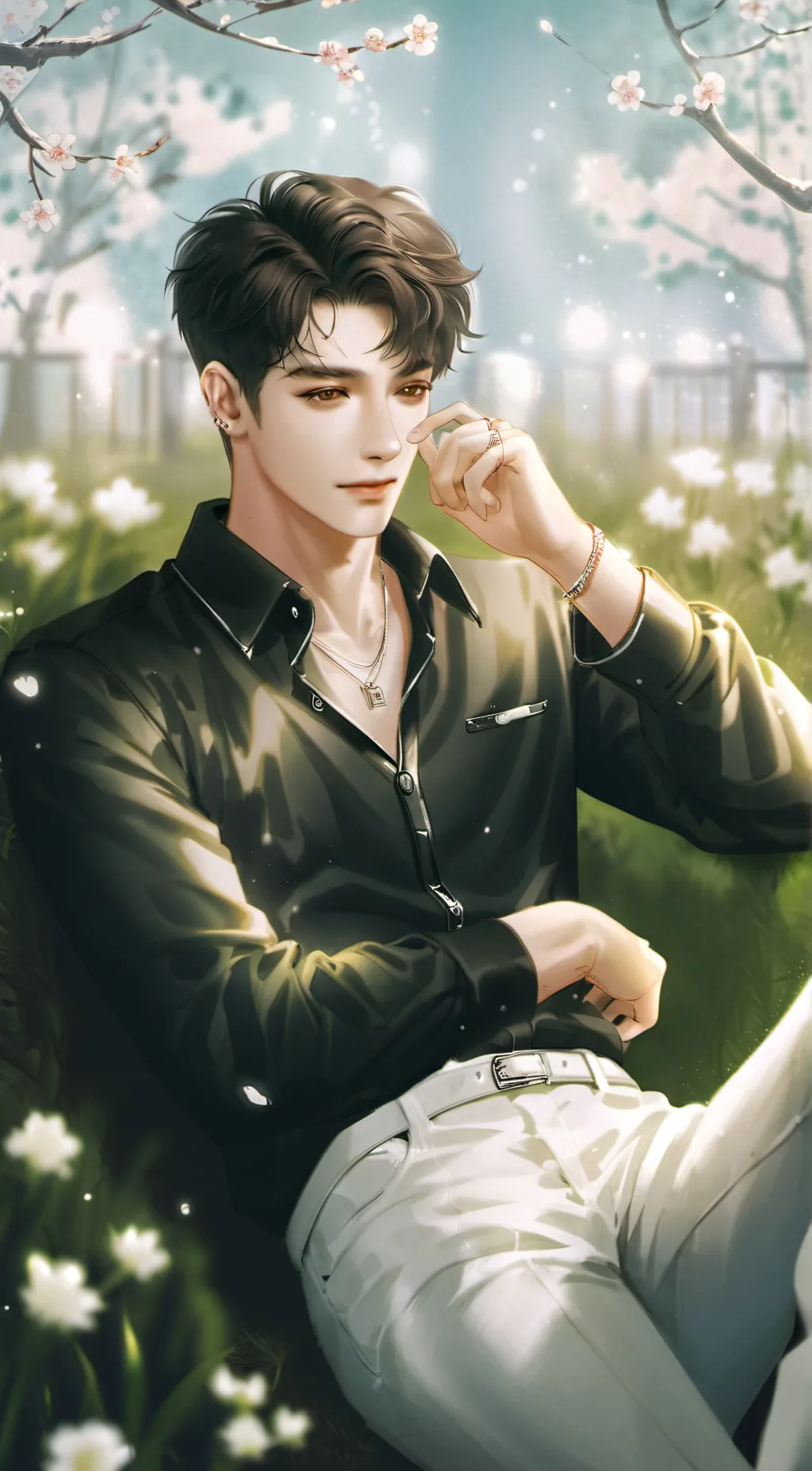 ai character: Adam background