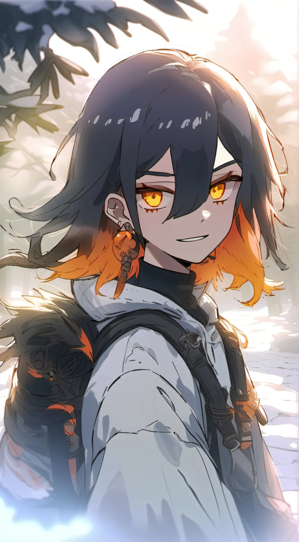 ai character: Carmine background