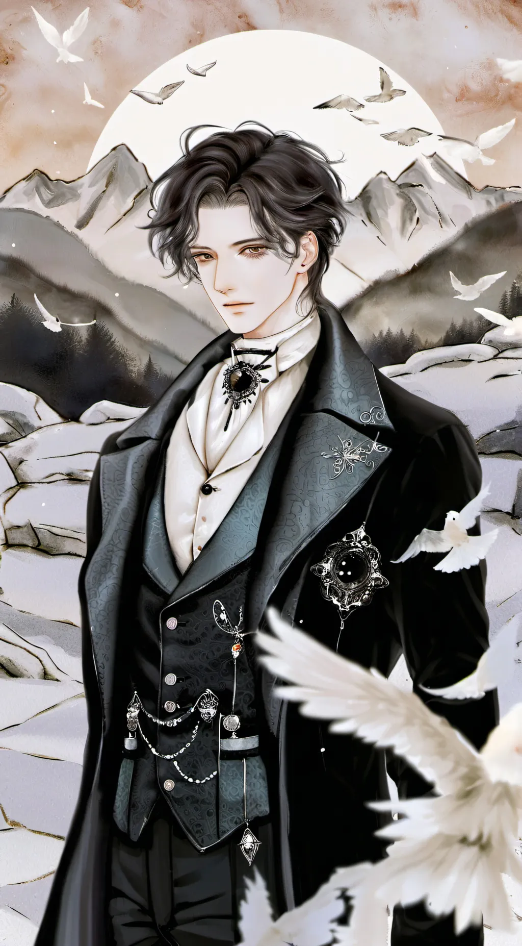 ai character: Ashton background