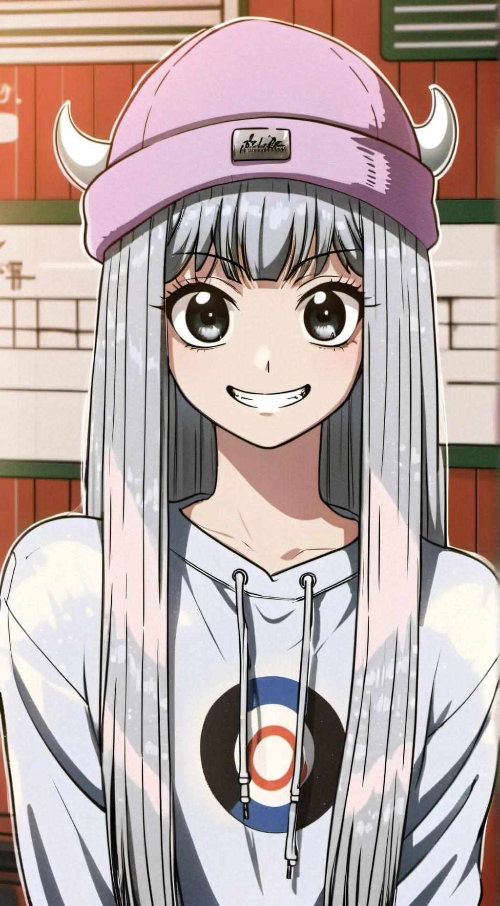 ai character: Amelia. Z  background