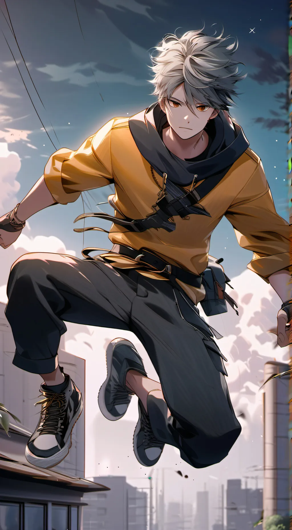 ai character: none background