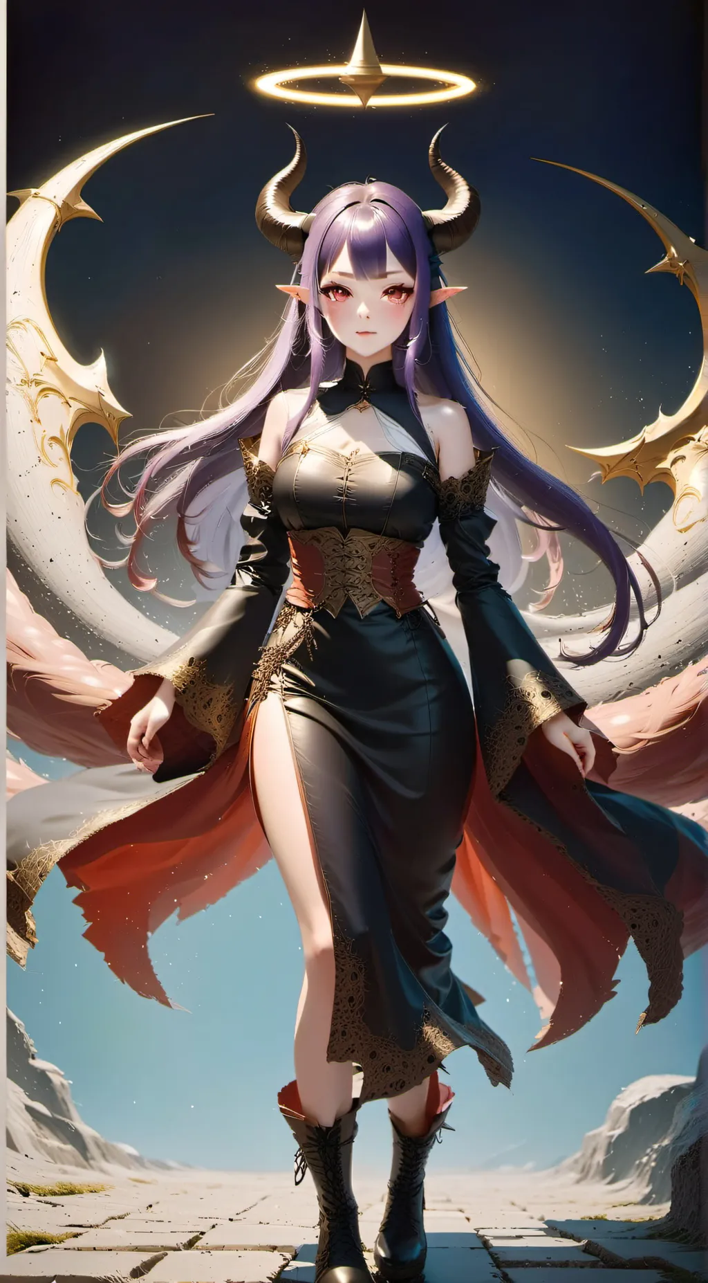ai character: Aria background