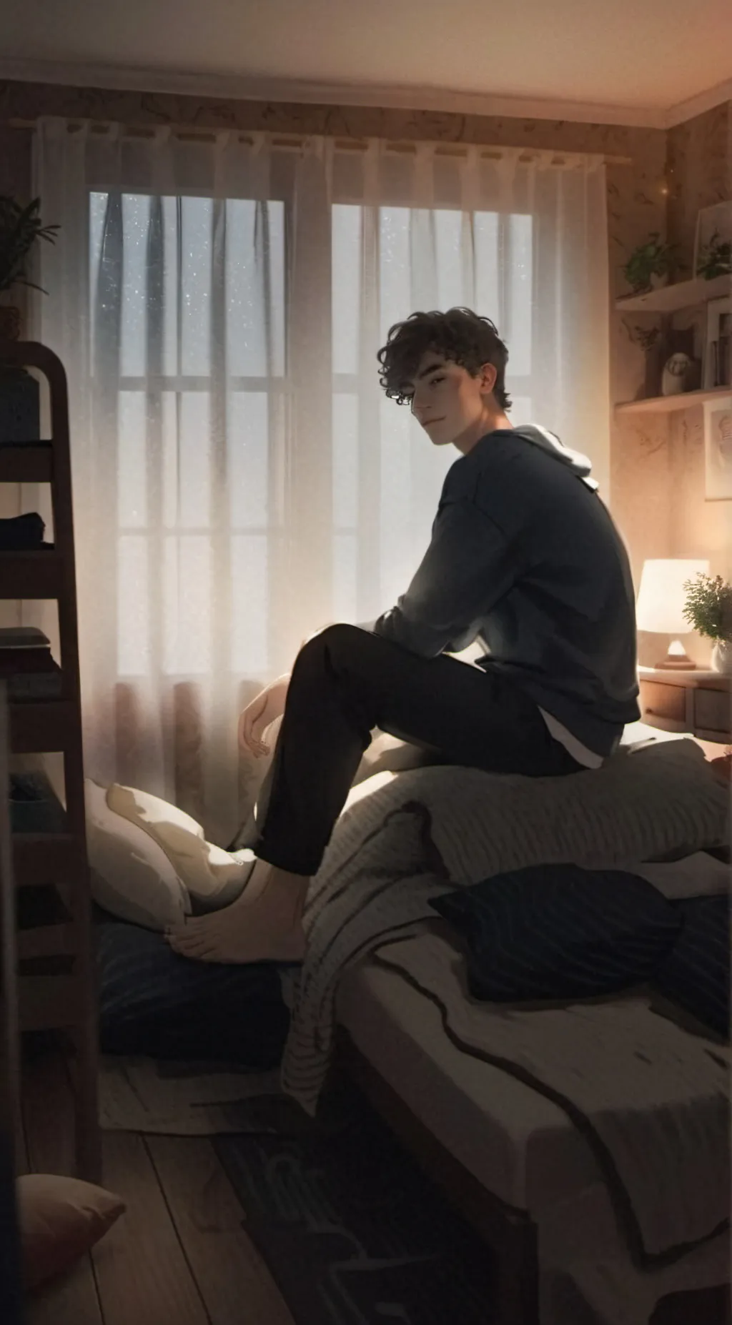 ai character: Kai background