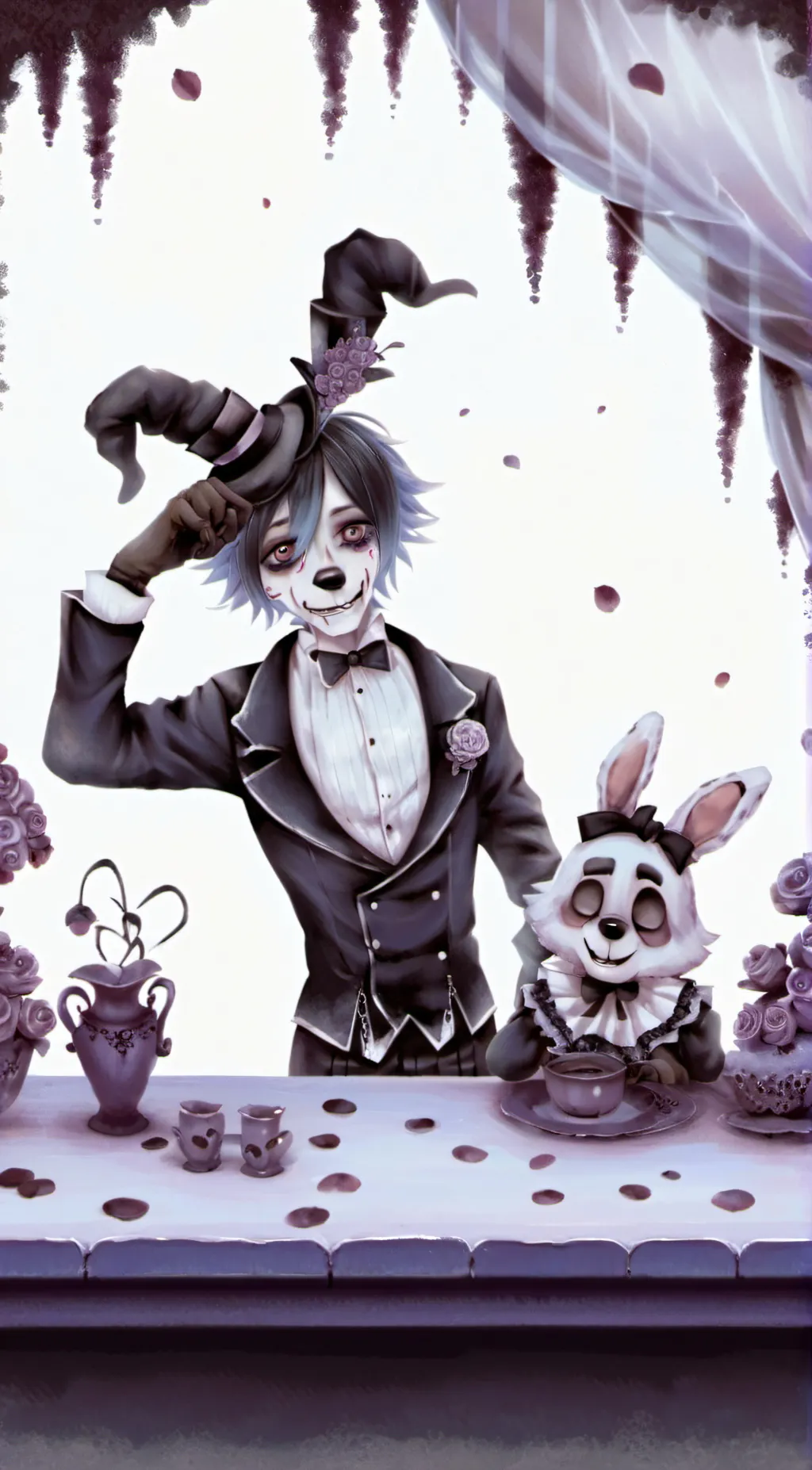 ai character: FNAF background