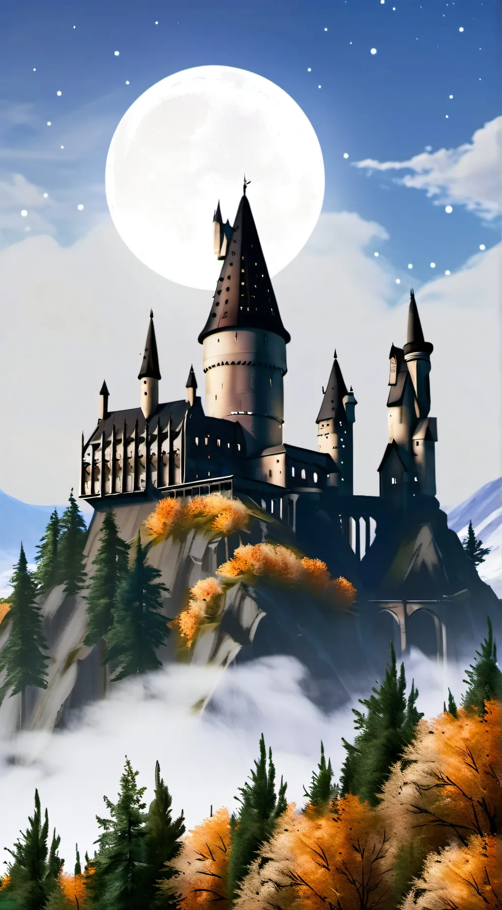 ai character: Hogwarts Prom!!! background