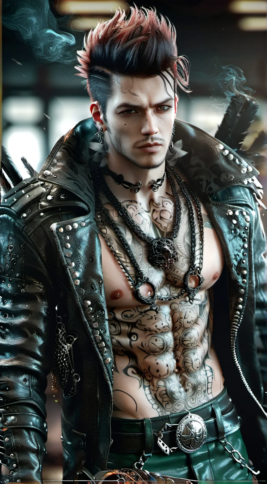 ai character: Ezra Colt background