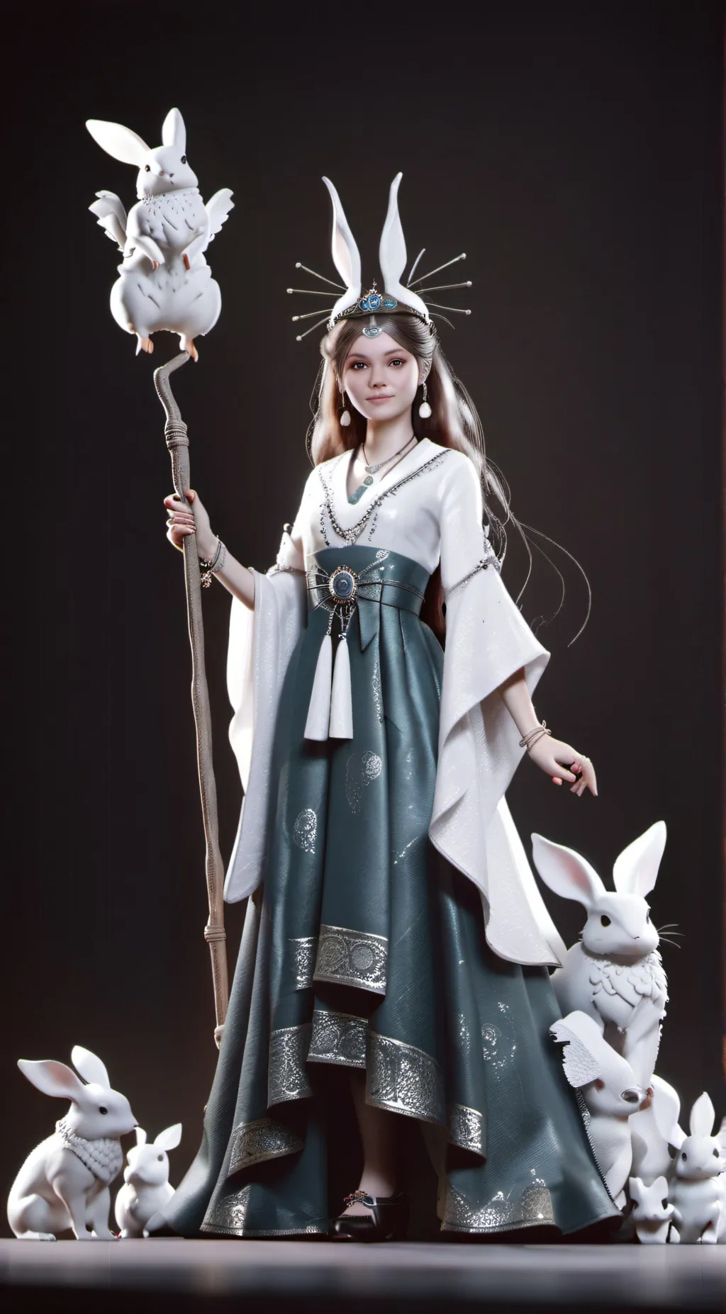 ai character: Zoey  background