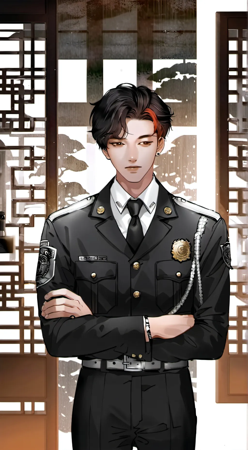 ai character: Max background