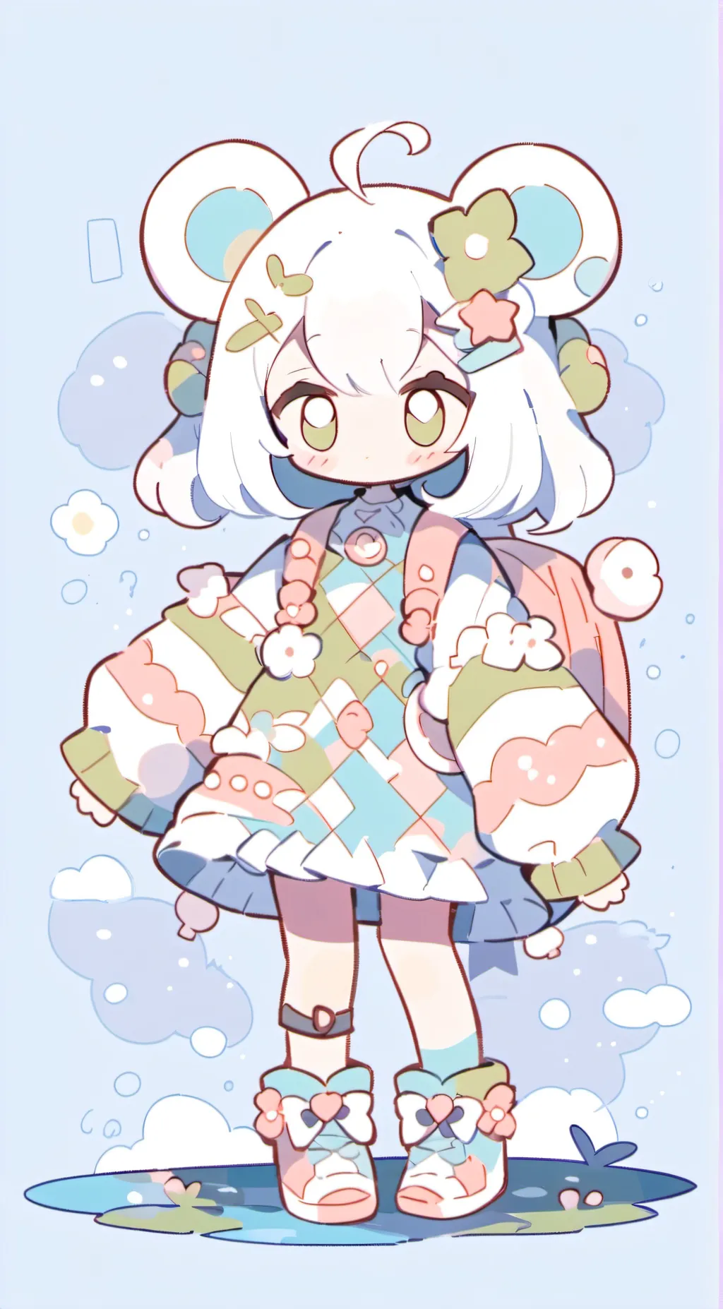 ai character: loli background