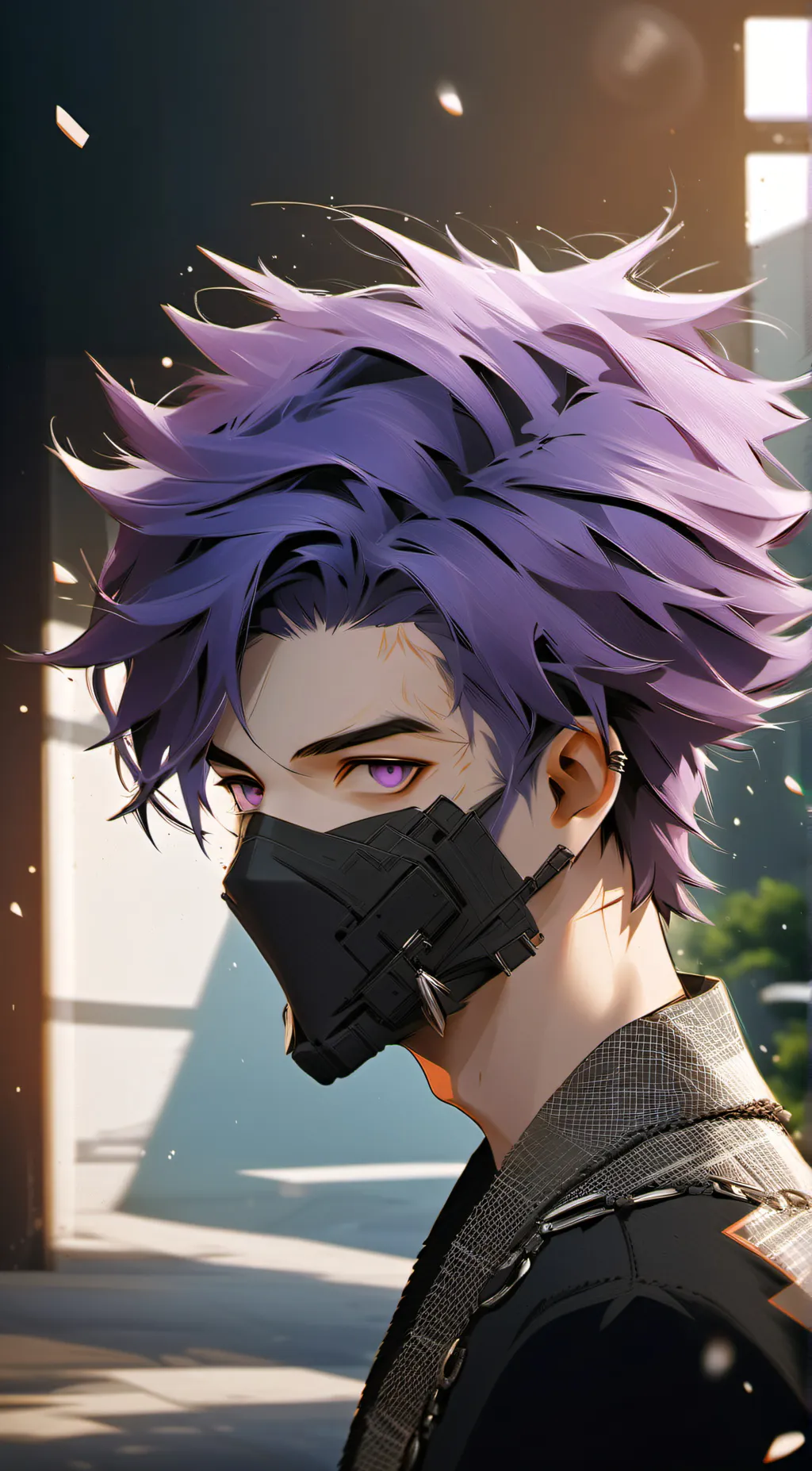 ai character: Hitoshi shinsou  background