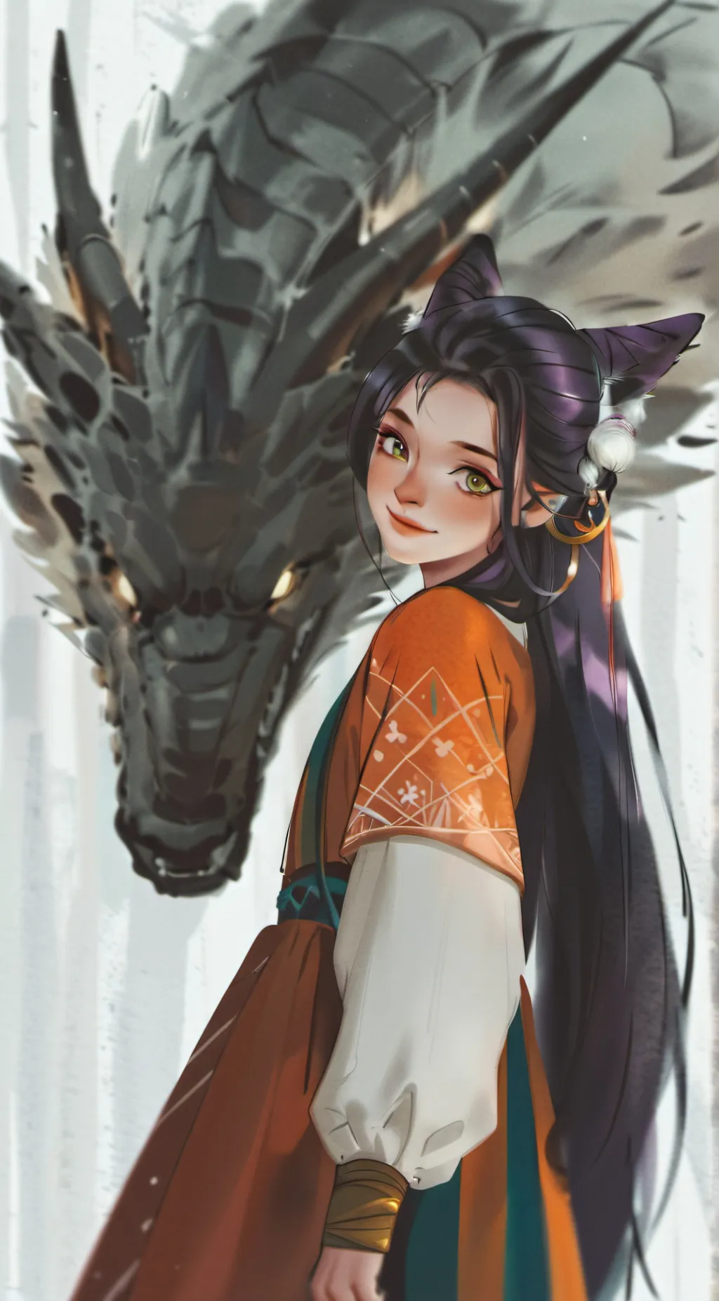 ai character: Star *lil pup* background