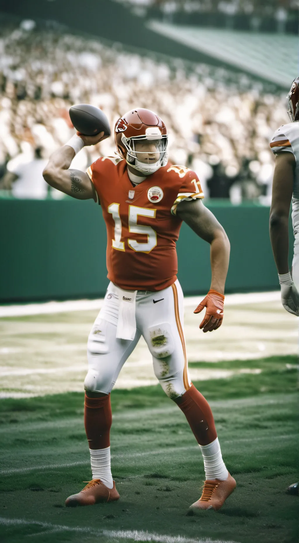 ai character: Patrick Mahomes background