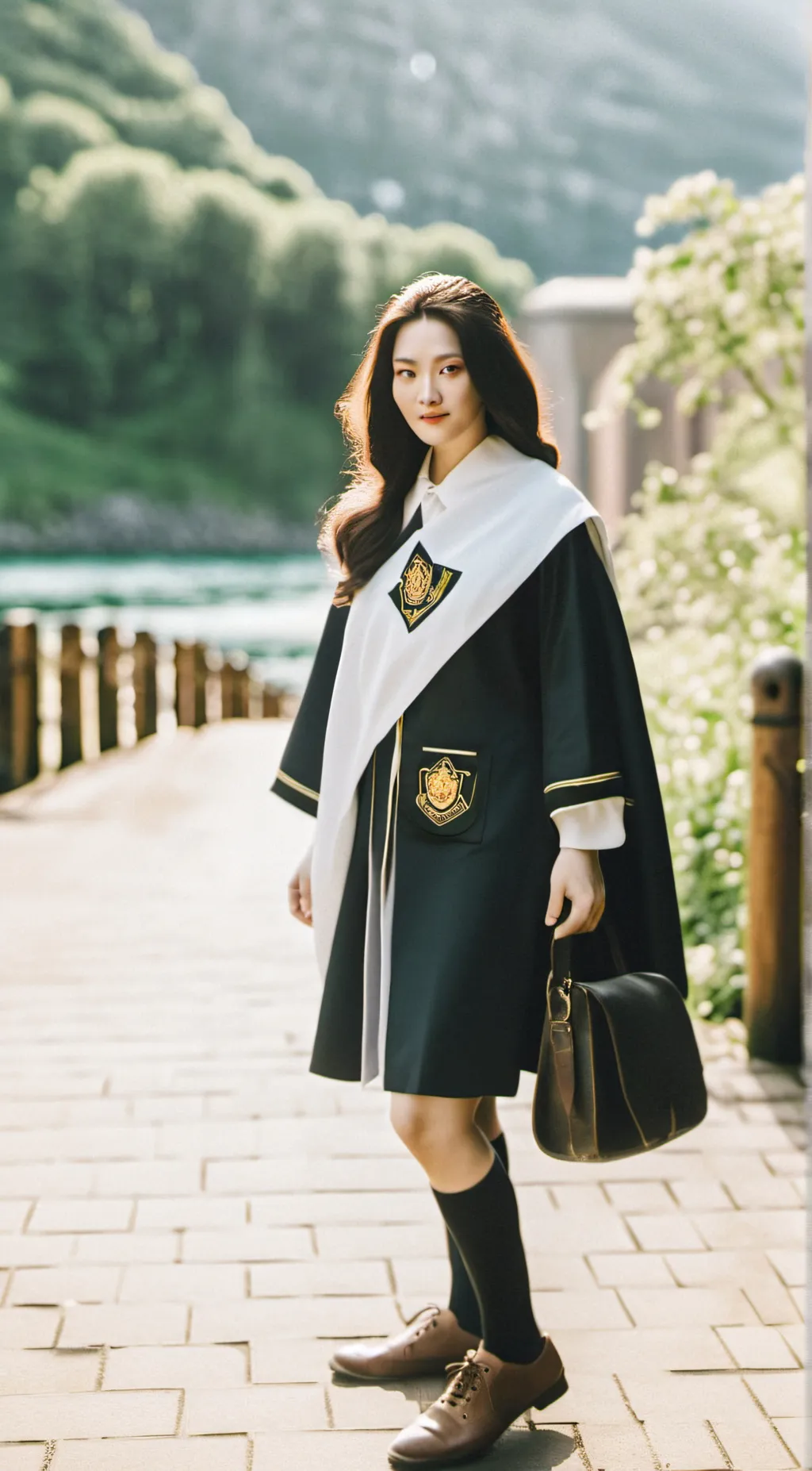 ai character: Hogwarts background