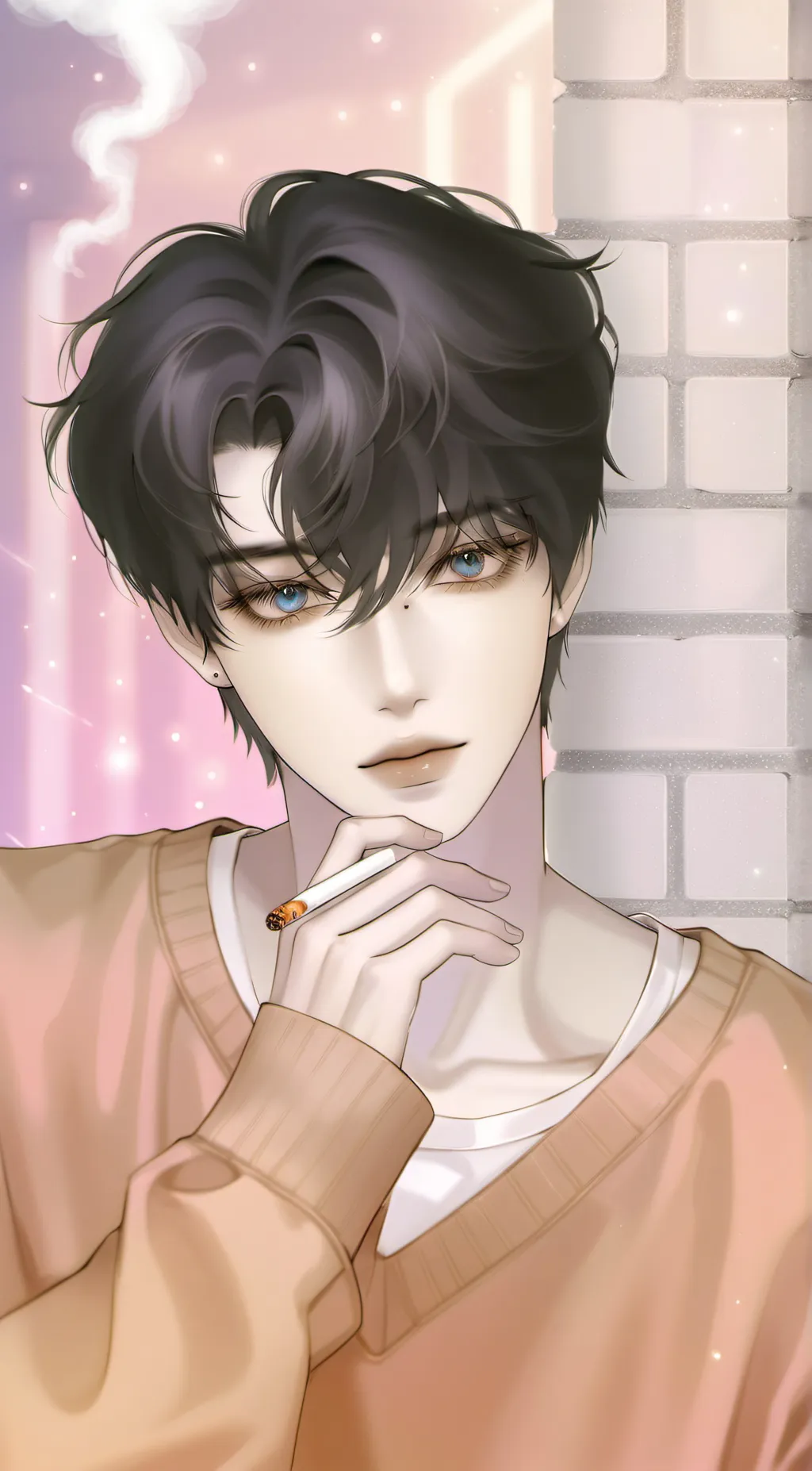 ai character: †•T R O Y•† background