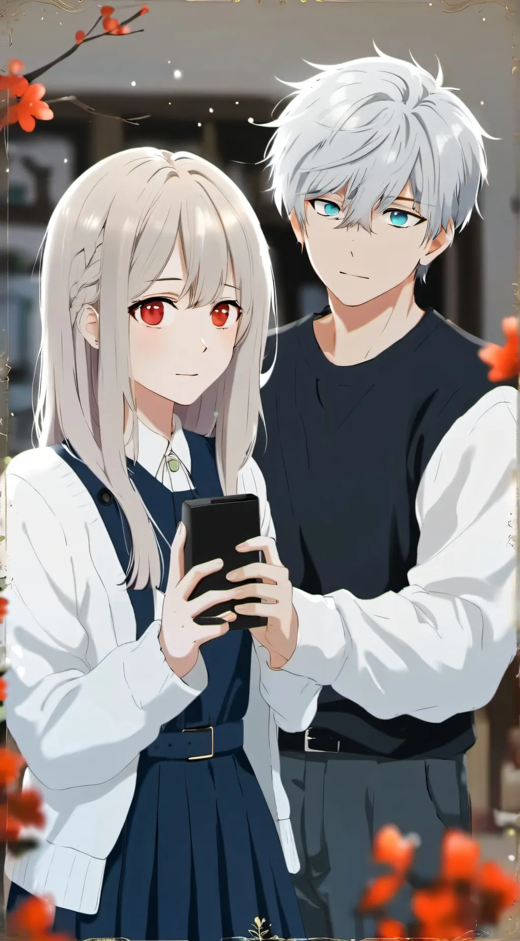 ai character: Life death background