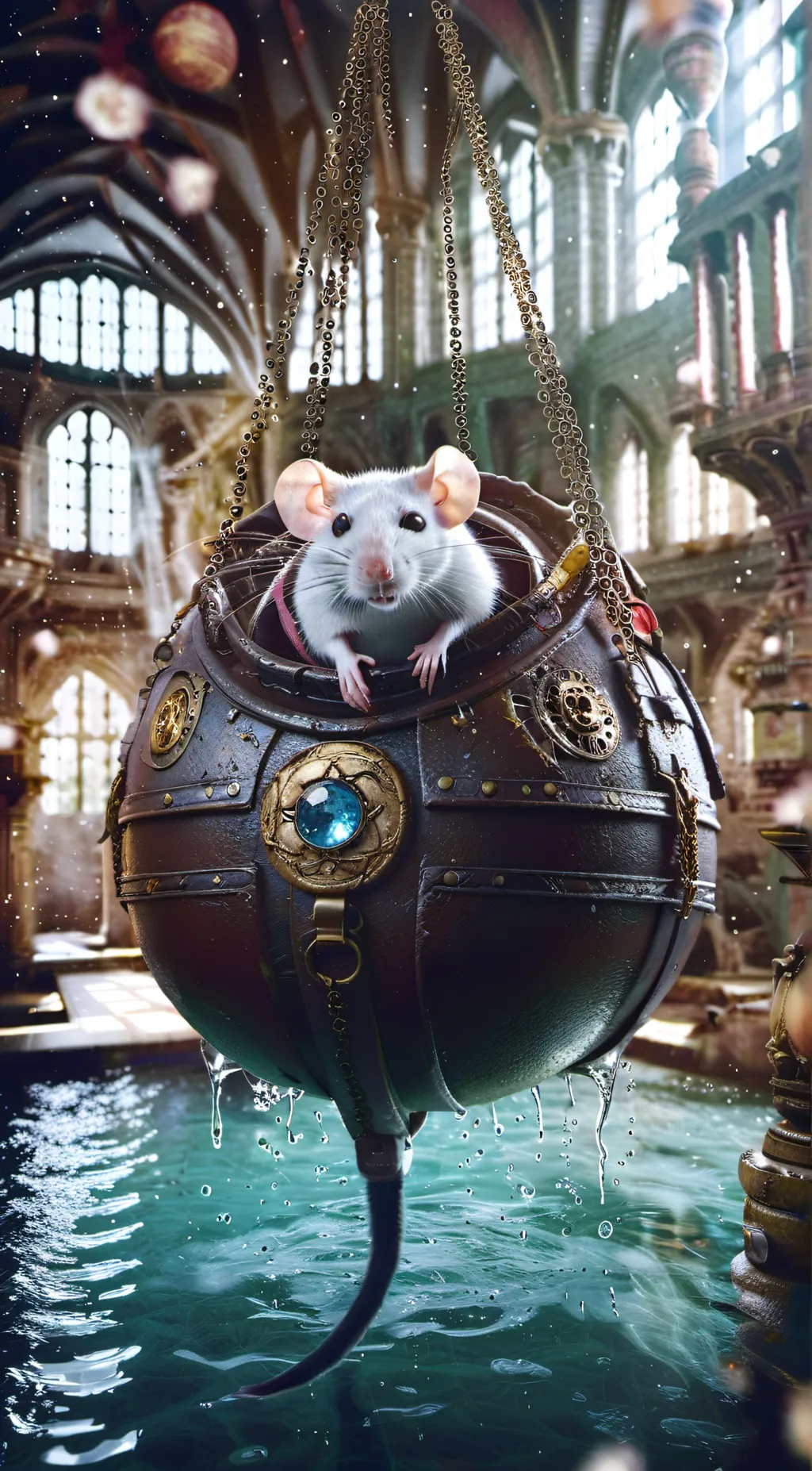 ai character: ball rat background