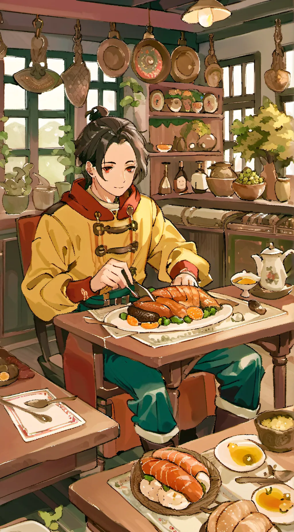 ai character: noah background