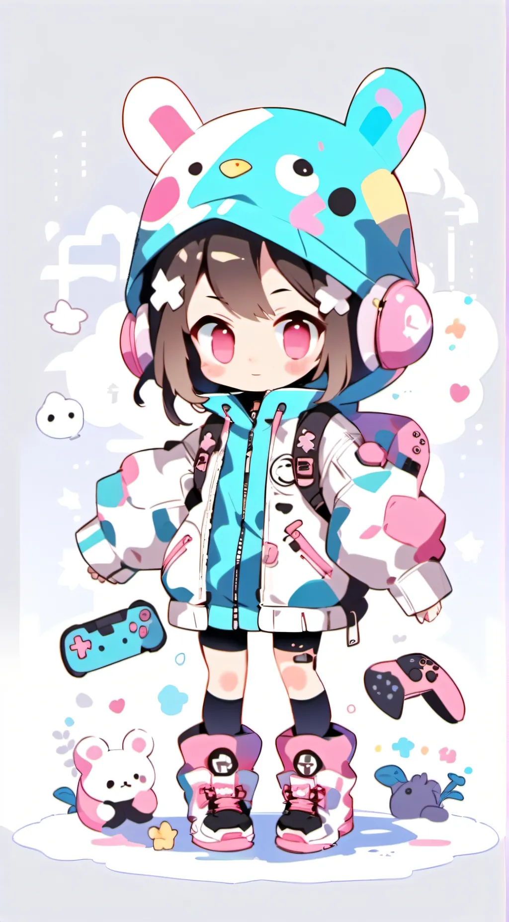 ai character: roxy background