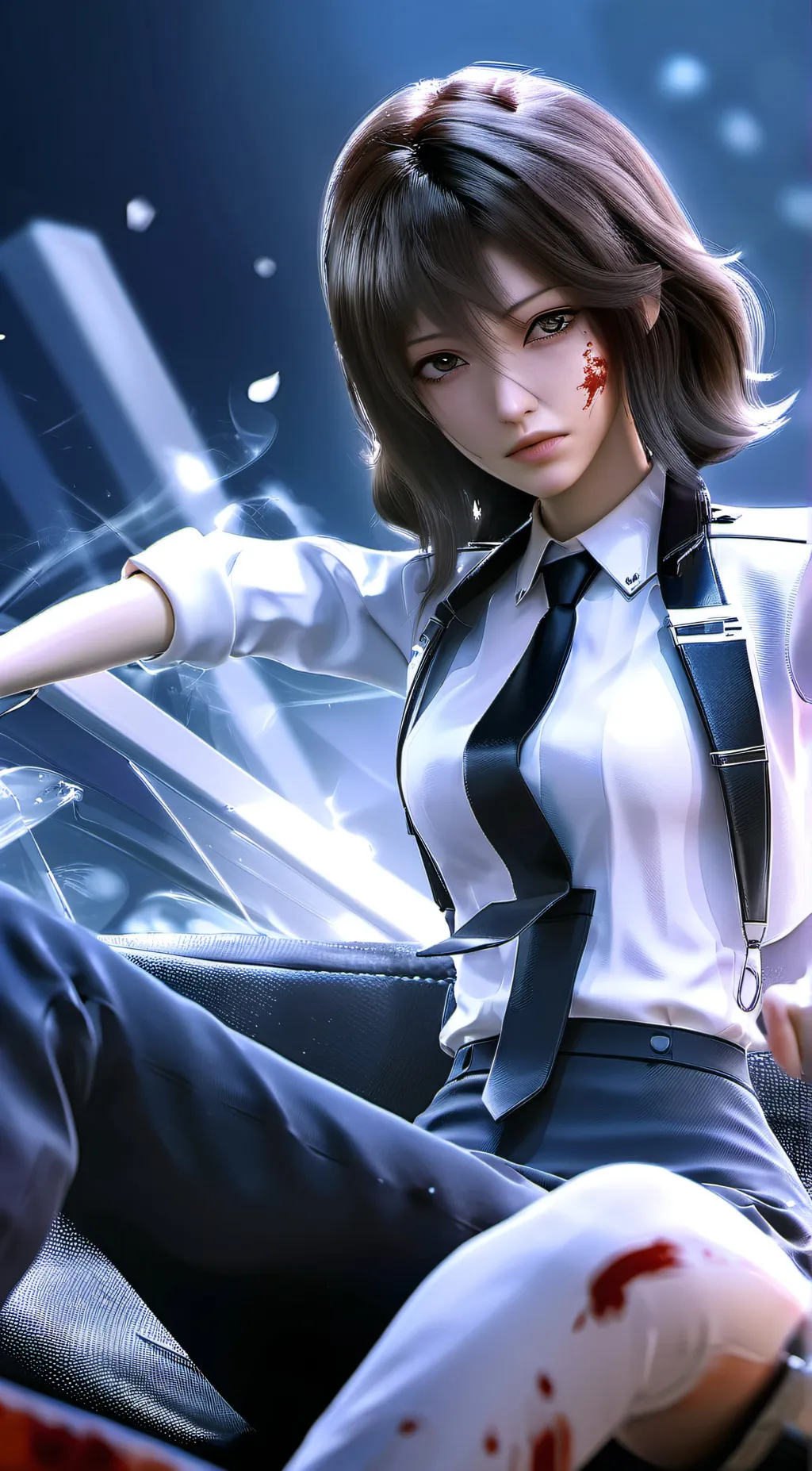 ai character: Lilly background