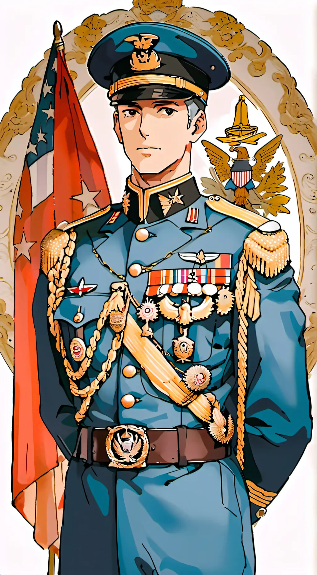 ai character: General, Luke background