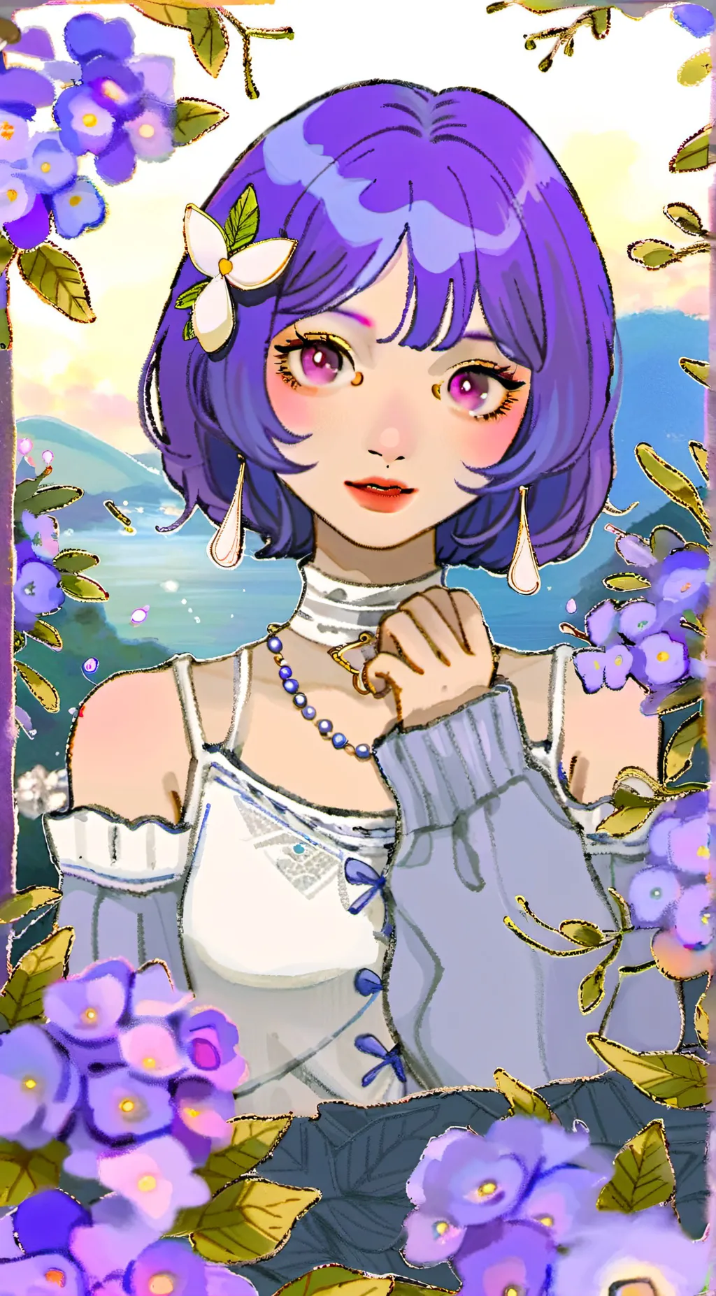 ai character: Hana background