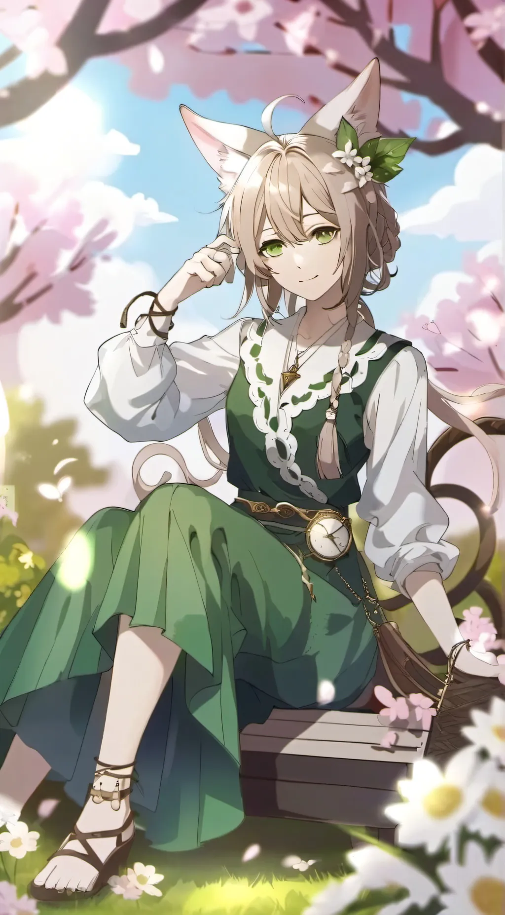 ai character: Sera  background