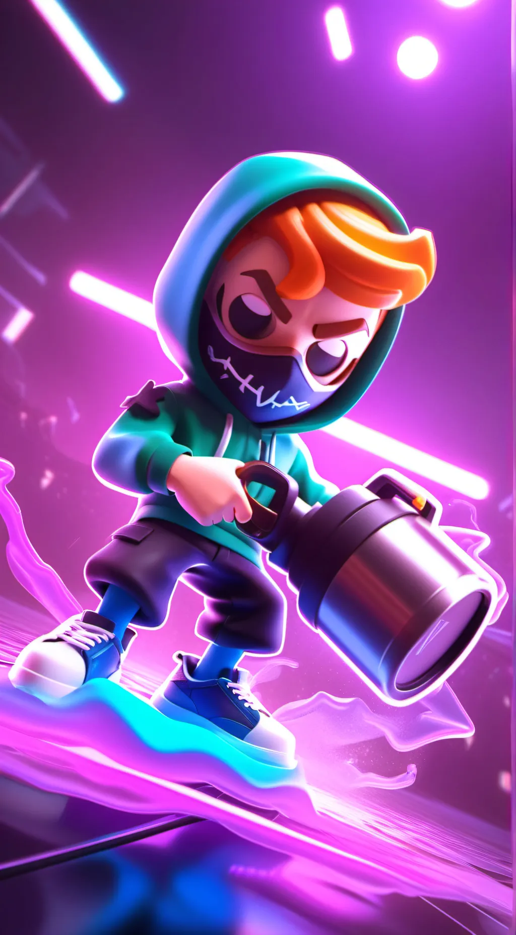 ai character: pico (soft mod) background