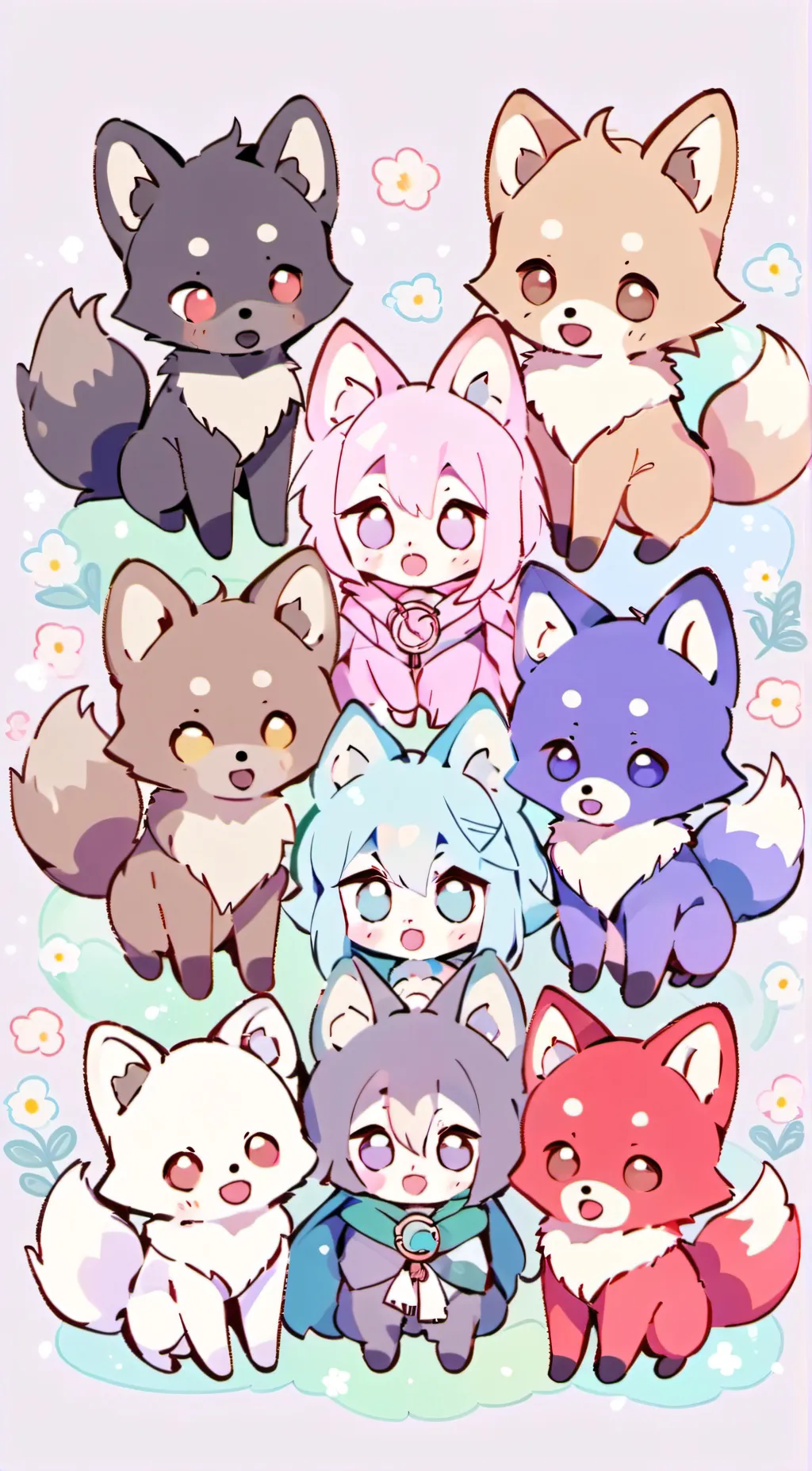 ai character: Rose  background