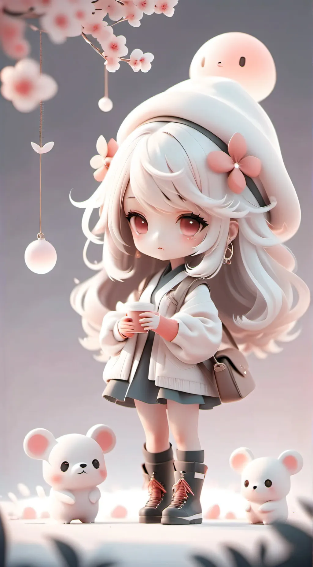 ai character: Lucy Jones  background