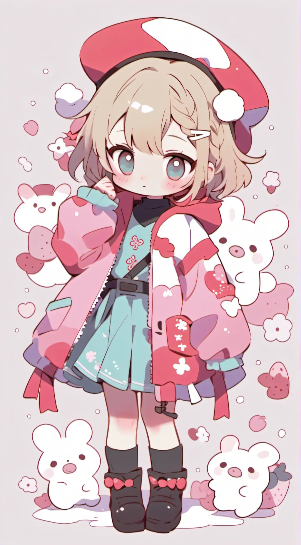 ai character: Quick quak background