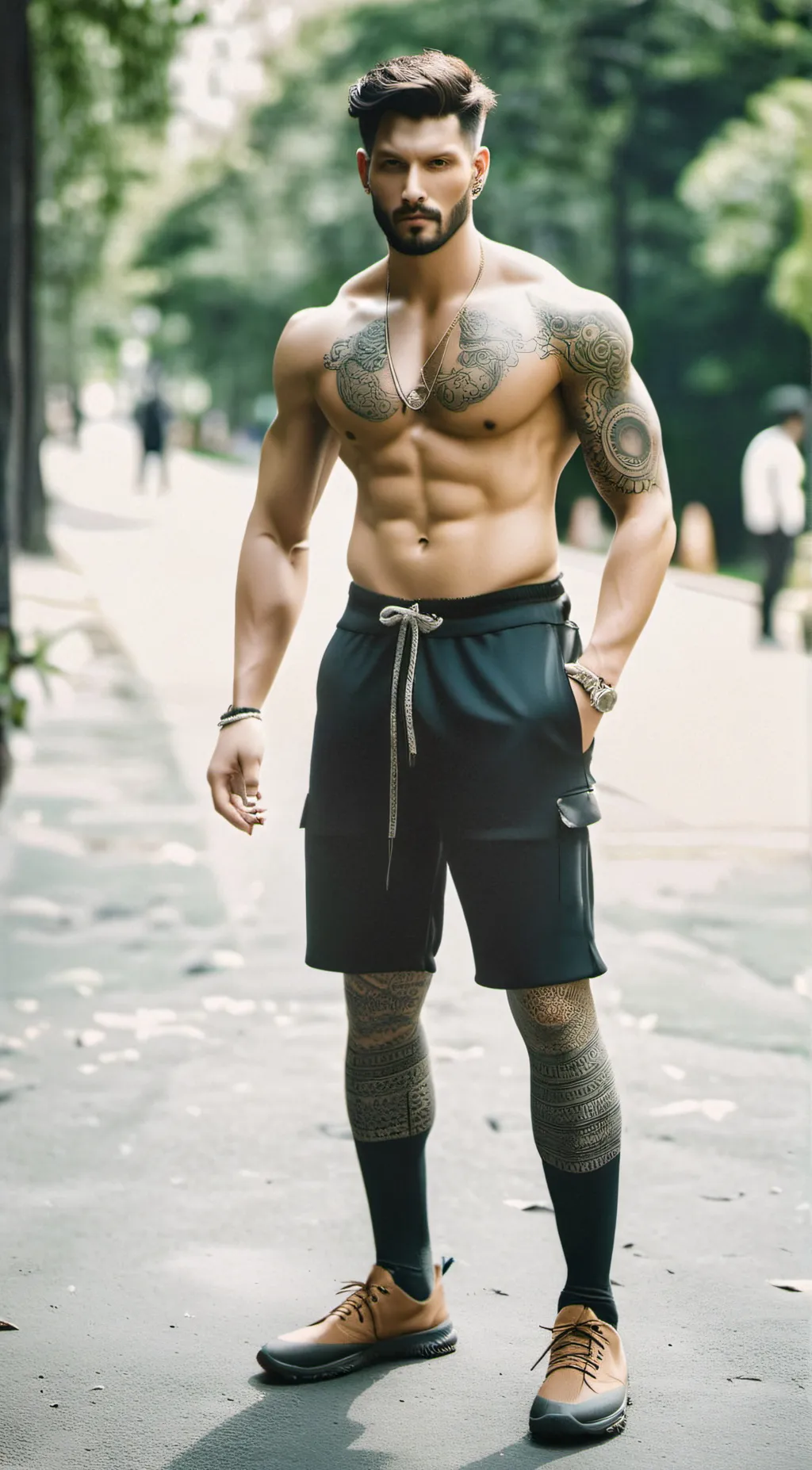 ai character: Carter background