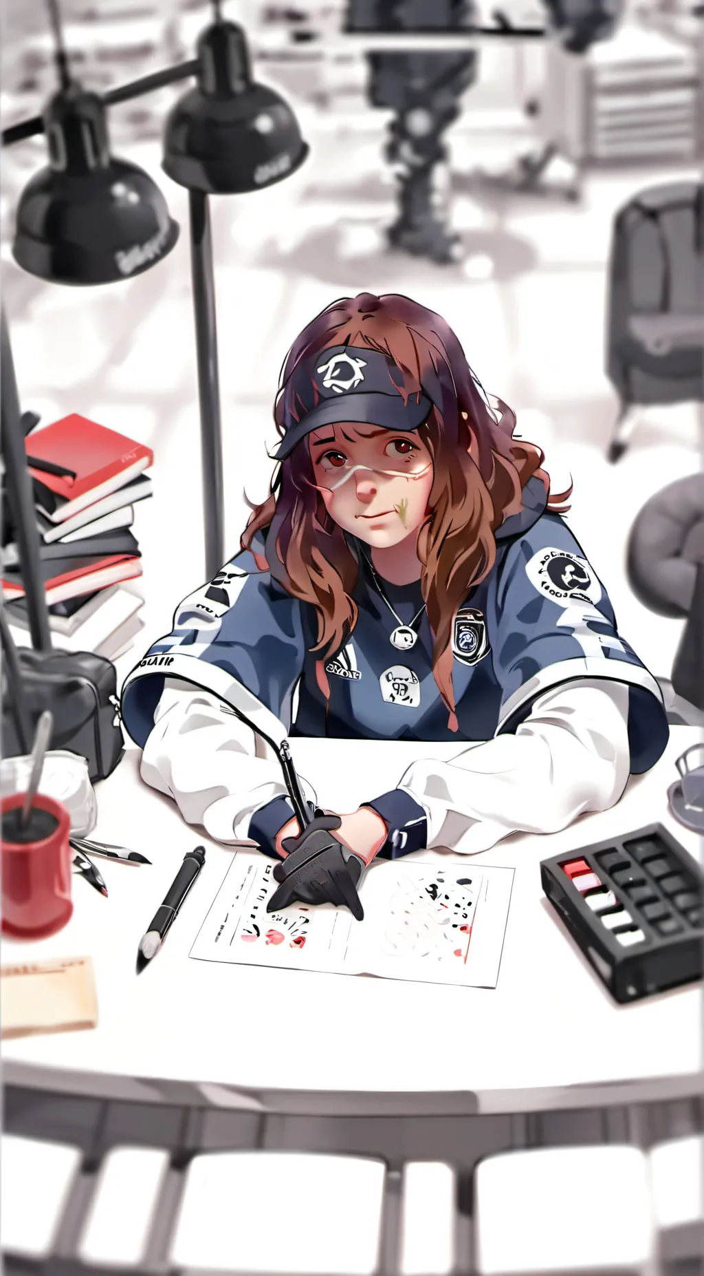 ai character: Me.. background