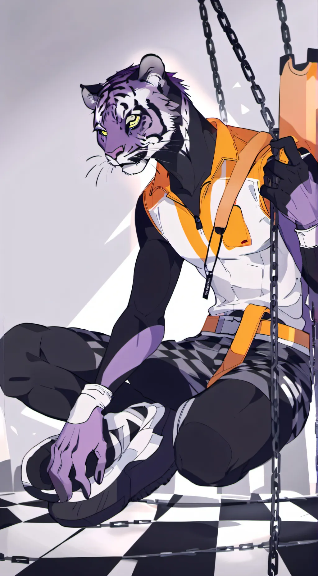 ai character: PaceyPanther background