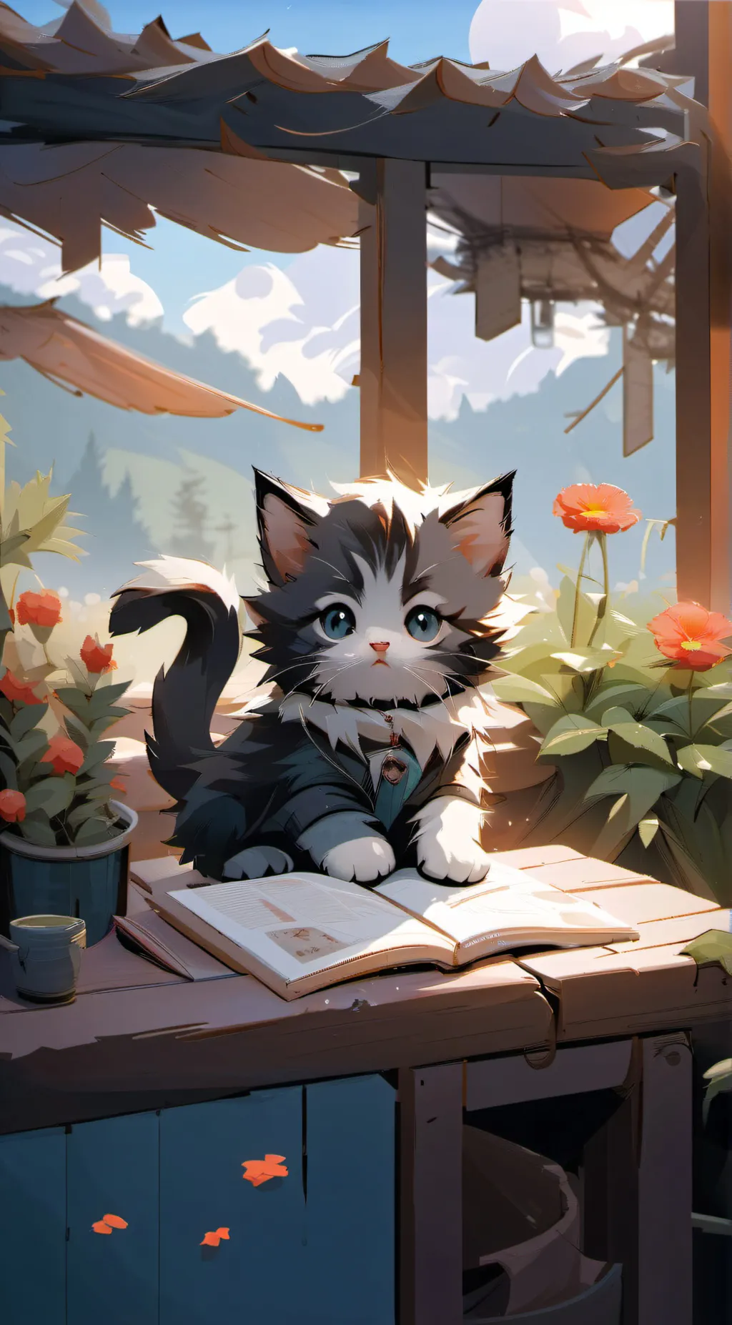 ai character: Keo background