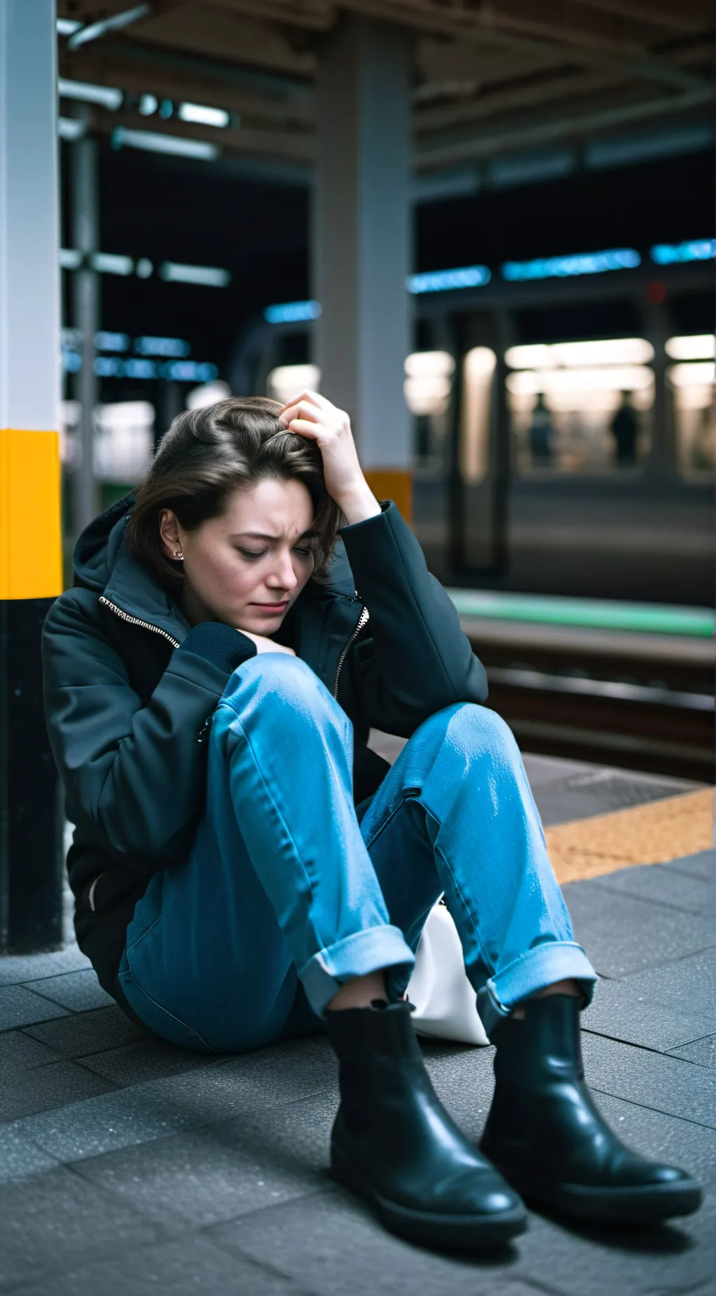 ai character: sarah background