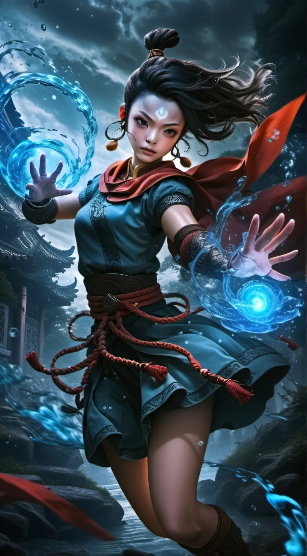 ai character: Aanie background