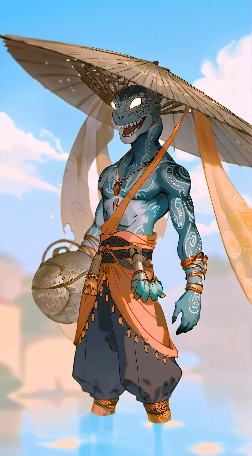 Talkie AI - Chat with Jun the Lizard