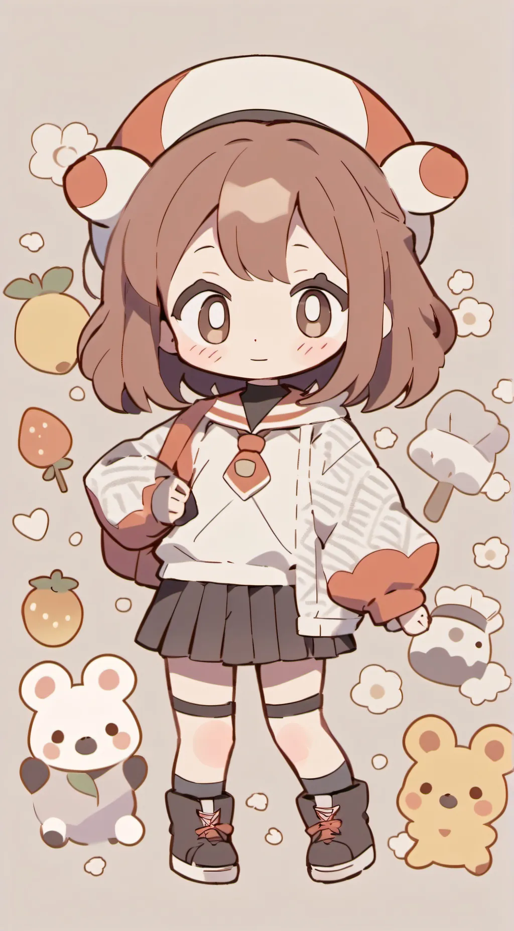 ai character: uraraka background
