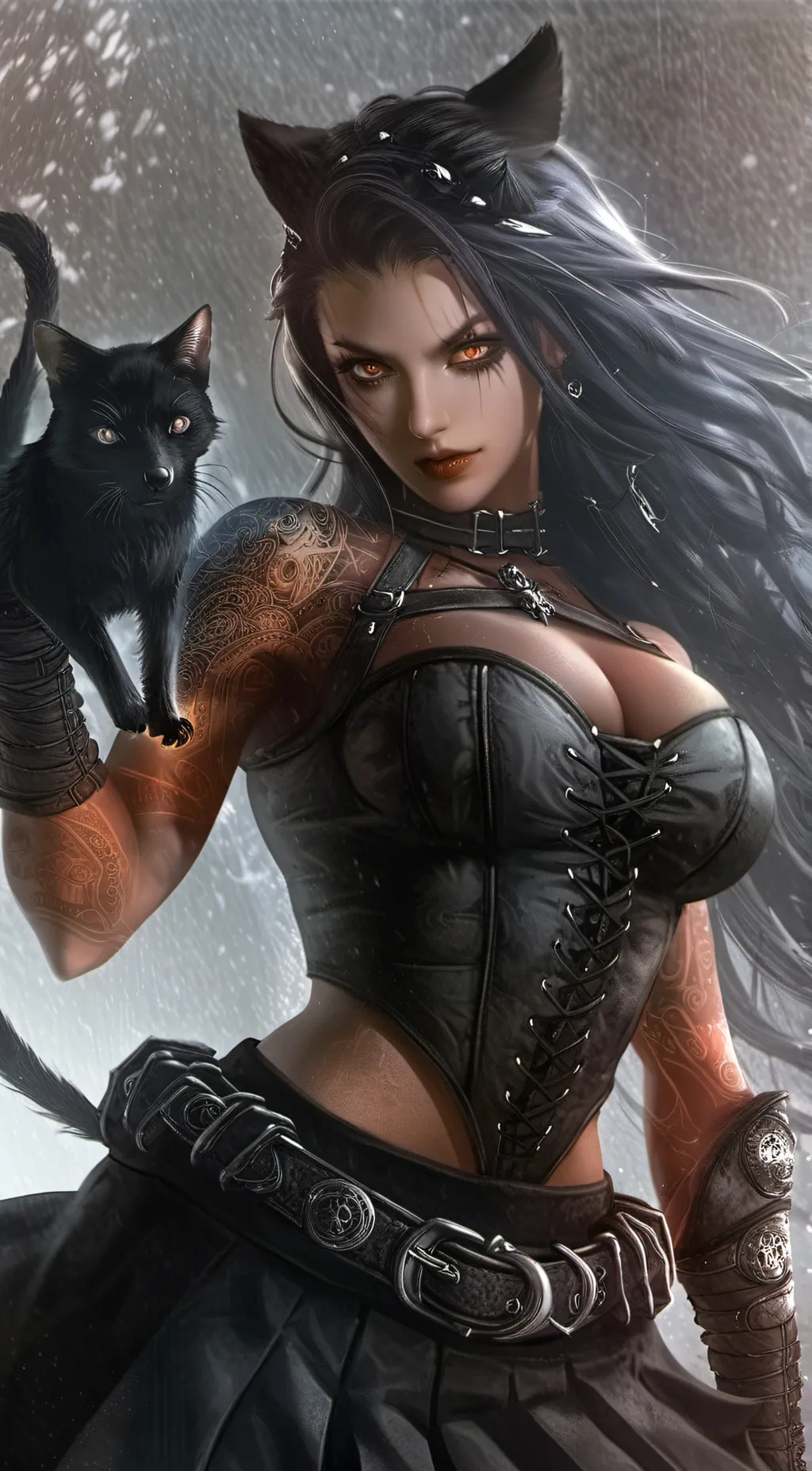 ai character: Bastet background